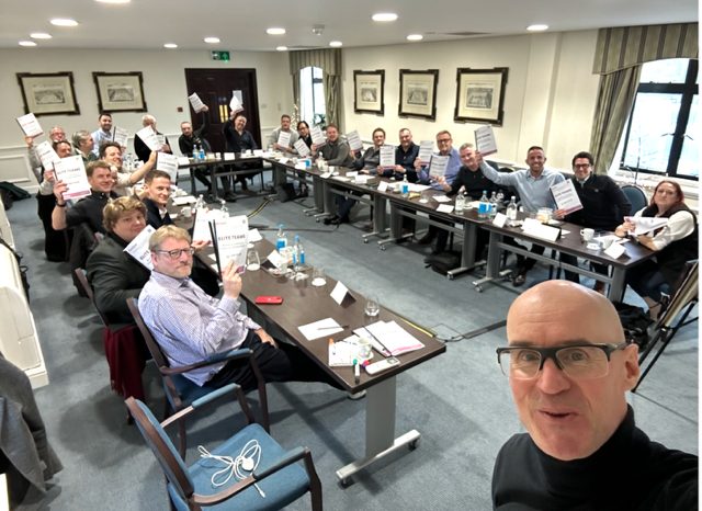 Attendees at an Elite Teams Masterclass